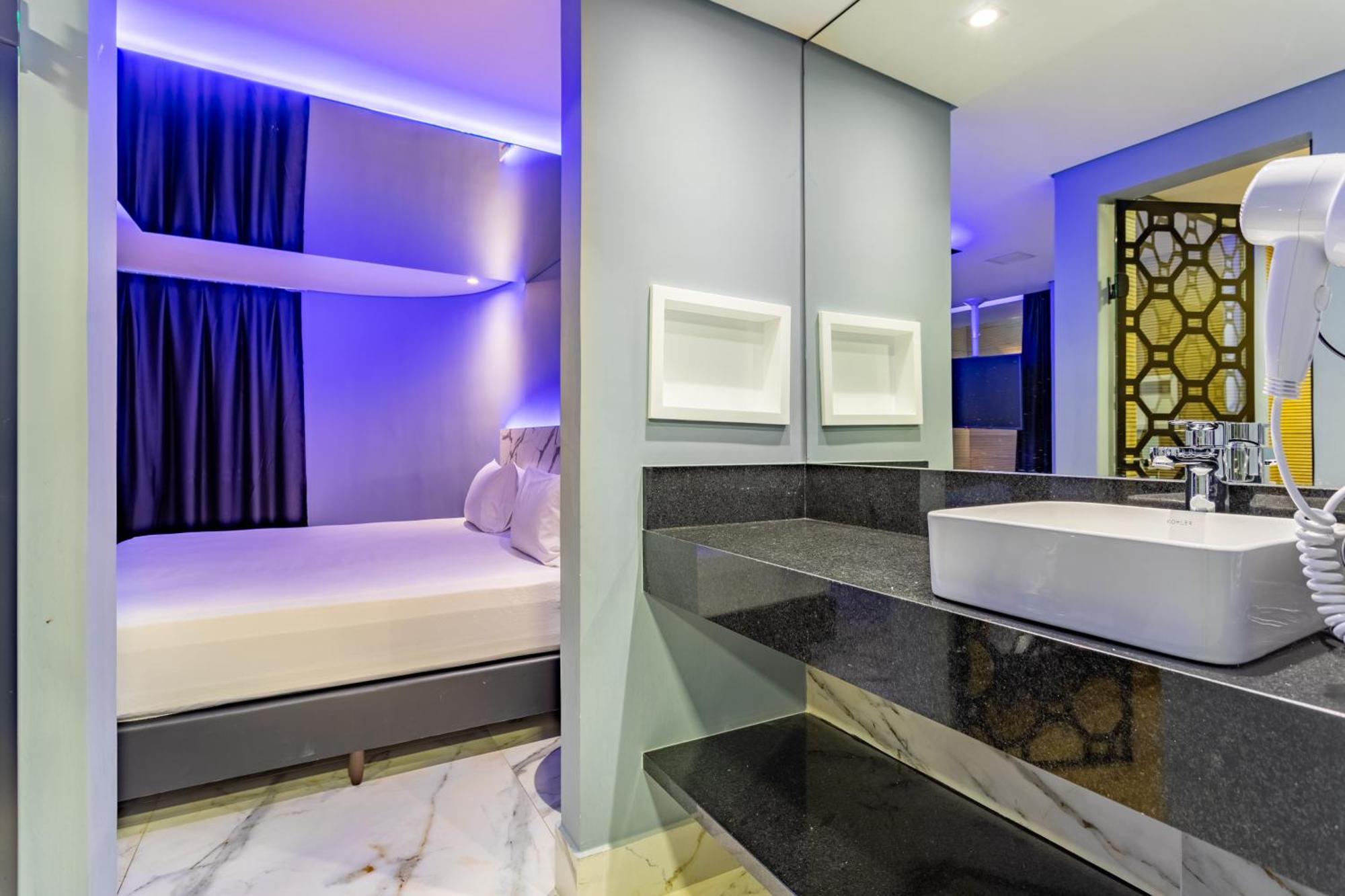 Drops Motel Brasilia Нуклео-Бандейранти Экстерьер фото